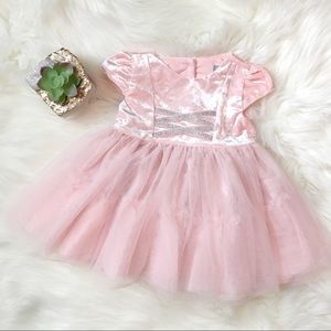 Pink Velvet Dress by The Children’s Place NWT